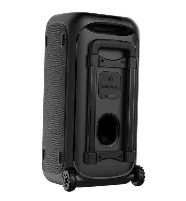 اسپیکر بلوتوثی پرودو مدل Porodo Soundtec 640W Party Speaker with Trolley PD-BASHX-BK - Image 2