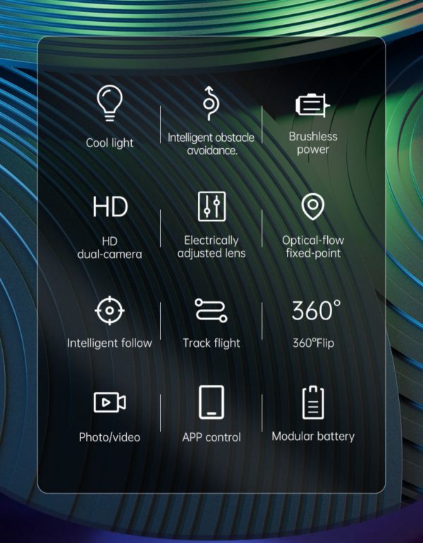 کوادکوپتر مدل drone w13hw - Image 8