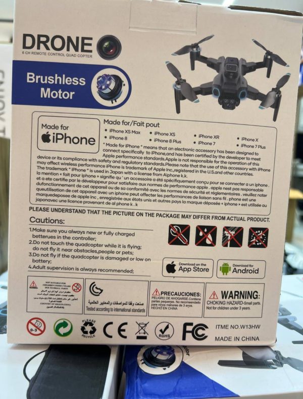کوادکوپتر مدل drone w13hw - Image 17