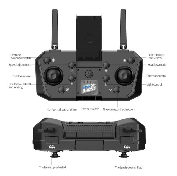 کوادکوپتر مدل Drone w14hw - Image 8