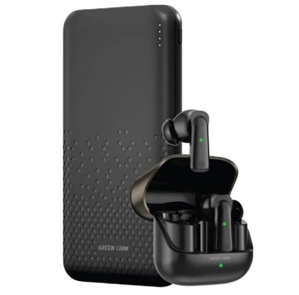 هدفون بلوتوثی گرین لاین مدل ROME AND EARBUDS به همراه پاوربانک