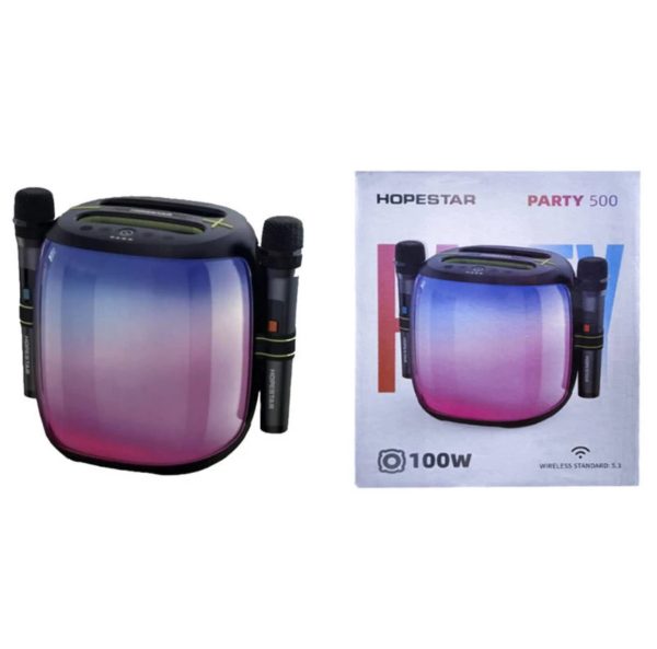 اسپیکر بلوتوثی قابل حمل هوپ استار مدل party500 - Image 4