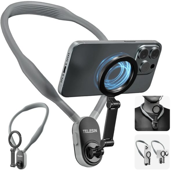 نگهدارنده گوشی موبایل تلسین مدل magnetic neck holder - Image 7