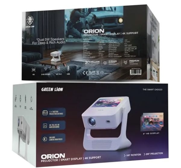 ویدئو پروژکتور قابل حمل گرین لاین مدل Orion - Image 2