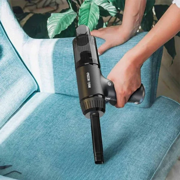 جارو شارژی گرین لاین مدل 2in1 vacuum cleaner & dust blower - Image 5