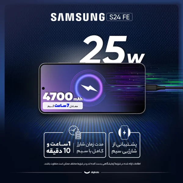 گوشی موبایل سامسونگ مدل S24 FE دو سیم کارت ظرفیت 256 گیگابایت و رم 8 گیگابایت - ویتنام - Image 9