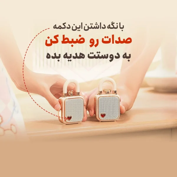 اسپیکر بلوتوثی قابل حمل دیووم مدل Love-Lock - Image 14