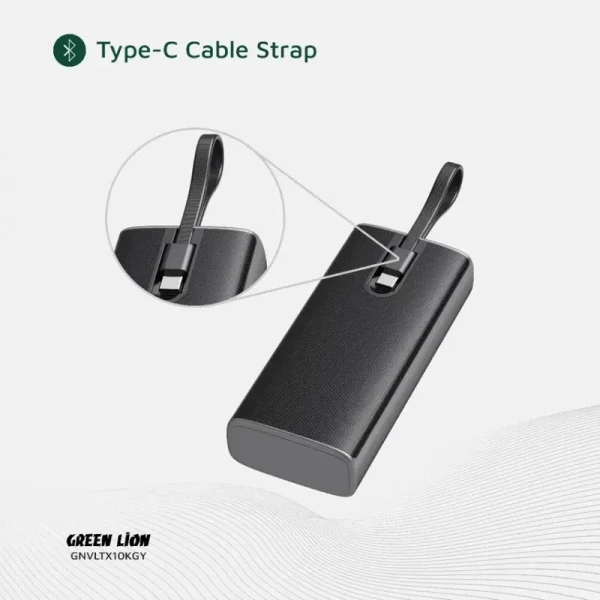 پاوربانک گرین لاین مدل VoltixGNVLTX10KGY ظرفیت 10000 میلی آمپر - Image 3