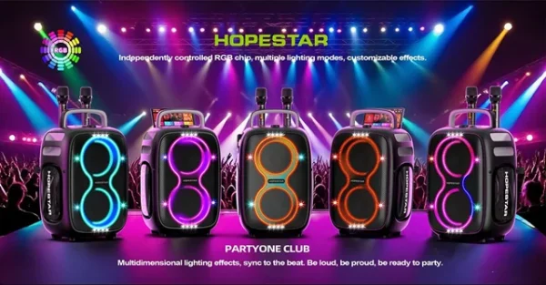 اسپیکر هوپ استار مدل PartyOne Club 650w - Image 4