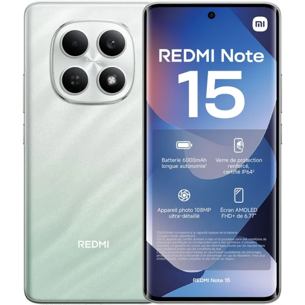گوشی موبایل شیائومی مدل Redmi Note 15 4G دو سیم کارت ظرفیت 256 گیگابایت و رم 8 گیگابایت - Image 7
