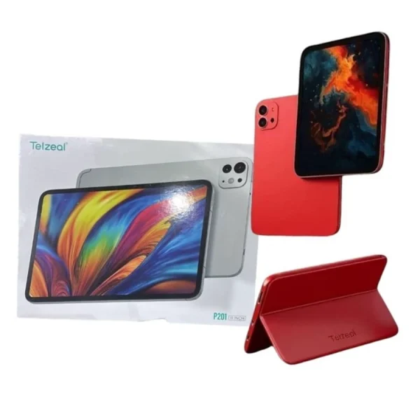 تبلت لپتاب شو Telzeal P201 رم 4حافظه 64 گیگ، سیم‌کارت خور رجیستر شده + کیبورد و ماوس و قلم - Image 4