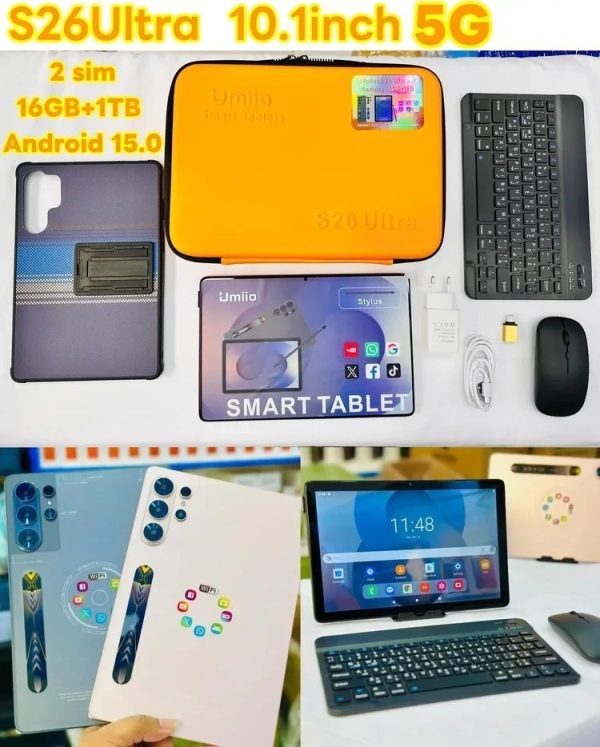 تبلت یومیو S26 Ultra | حافظه 128 رم 4 گیگابایت 11 اینچ - Image 4
