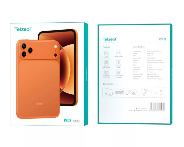 تبلت Telzeal P803؛ یک تبلت 8 اینچی سیم کارت خور طرح اپل 64 گیگ رم 4