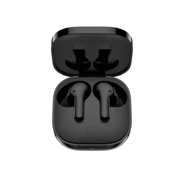 هدفون بلوتوثی کیو سی وای مدل T13 TWS با نویز کنسلینگ میکروفون (ENC)، درگاه شارژ USB Type-C، دارای میکروفون دوگانه، دارای قابلیت جداسازی صدا، مقاوم در برابر رطوبت و عرق