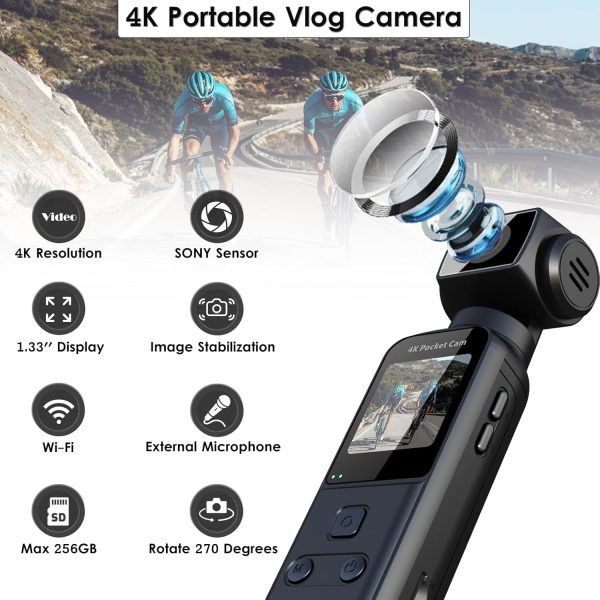 دوربین تولید محتوا 4k ZOMFOM - Image 4