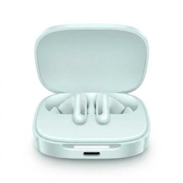 هدفون بلوتوثی شیائومی مدل Redmi Buds 6 با نویز کنسلینگ فعال (ANC)، درگاه شارژ USB Type-C، دارای میکروفون دوگانه با ENC (کاهش نویز محیط)، مقاوم در برابر رطوبت و عرق - Image 3