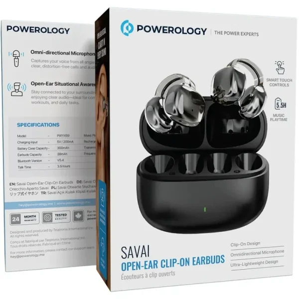 هدفون بلوتوثی القایی پاورولوجی مدل GHN SAVAI SECURE - Image 5