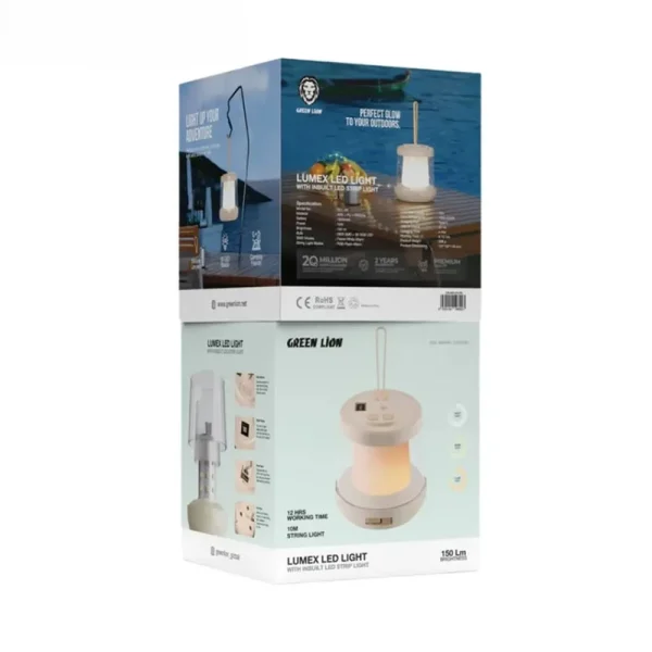 چراغ فانوسی گرین لاین مدل GCL-06 با نور چند رنگ - Image 10